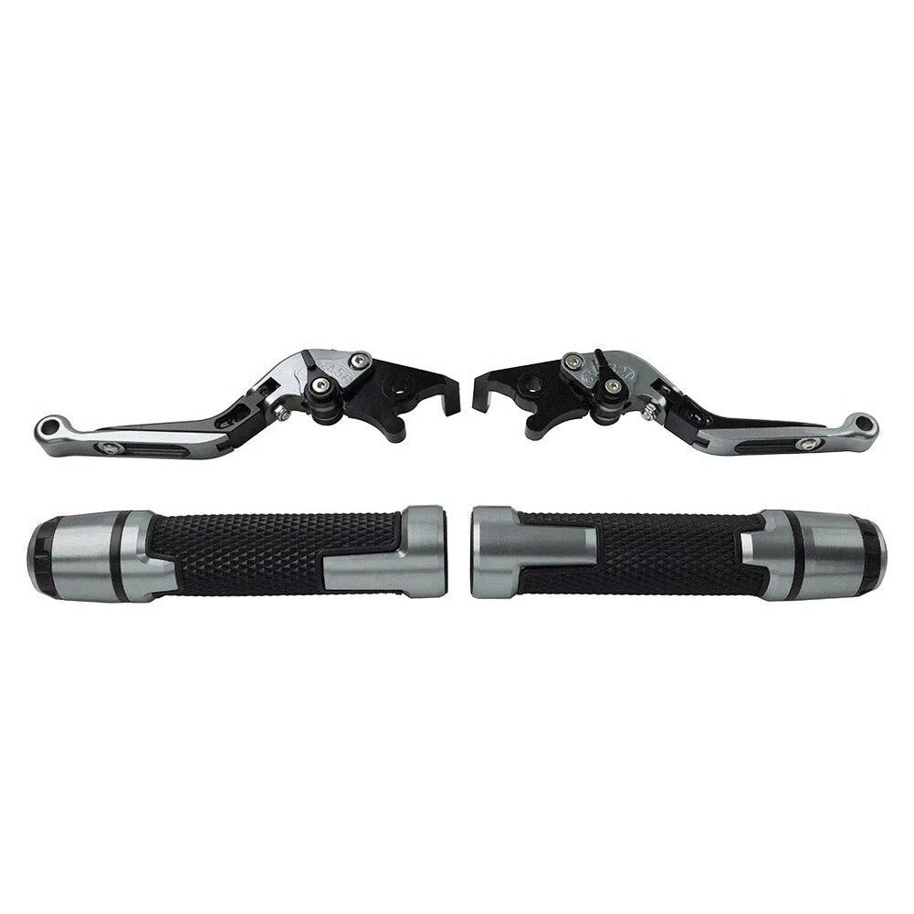 Folding Titanium Brake Clutch Levers Grip Set for Suzuki GSXR600/750 (2006-2019)