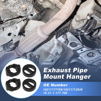 4 Pcs Front & Rear Exhaust Pipe Mount Hanger for BMW 3-7 Series