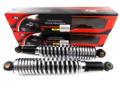 Rear Shock Absorbers for Kawasaki W800 (2011–2023) 330mm Black/Chrome