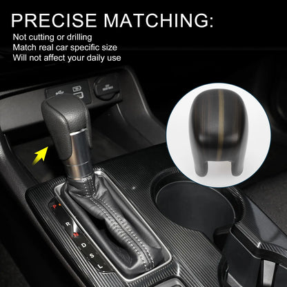 Automatic Gear Shift Knob Cover for Honda Civic (2022–2025) Black