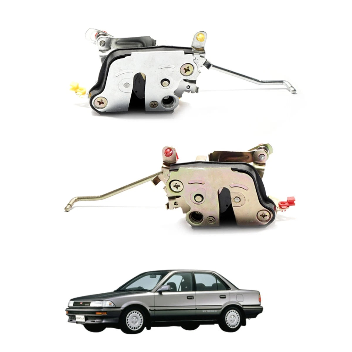 Front Door Lock Latch for Toyota Corolla Sedan (1987–1992)