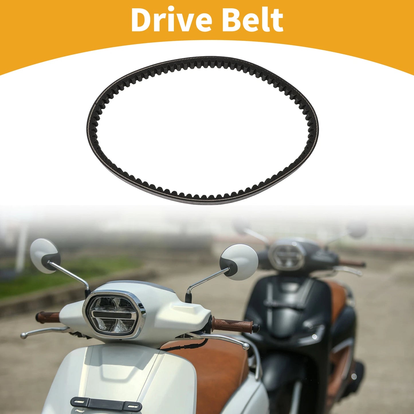 Drive Belt V-Belt for Honda Helix CN250 Elite CH250 (1986–2007)