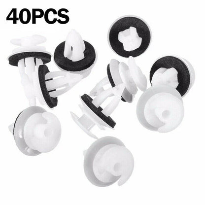 40x Door Panel Clips W/Seal Ring for E30 E34 E36 E38 E46 M3 M5 Z3