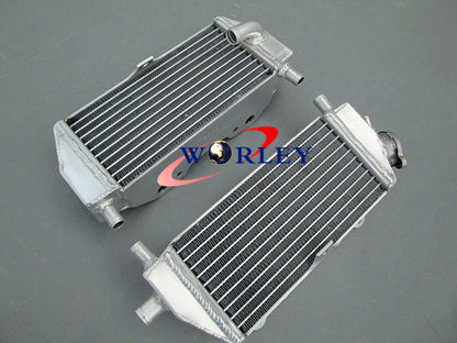 Aluminum Radiator & Silicone Hose for Kawasaki KX125 (1999-2002)