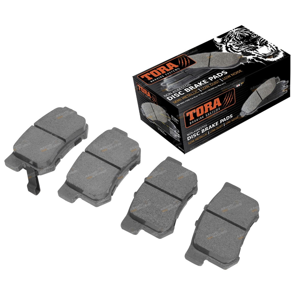 Rear Disc Brake Pad Set for Suzuki Swift (2006–2010)