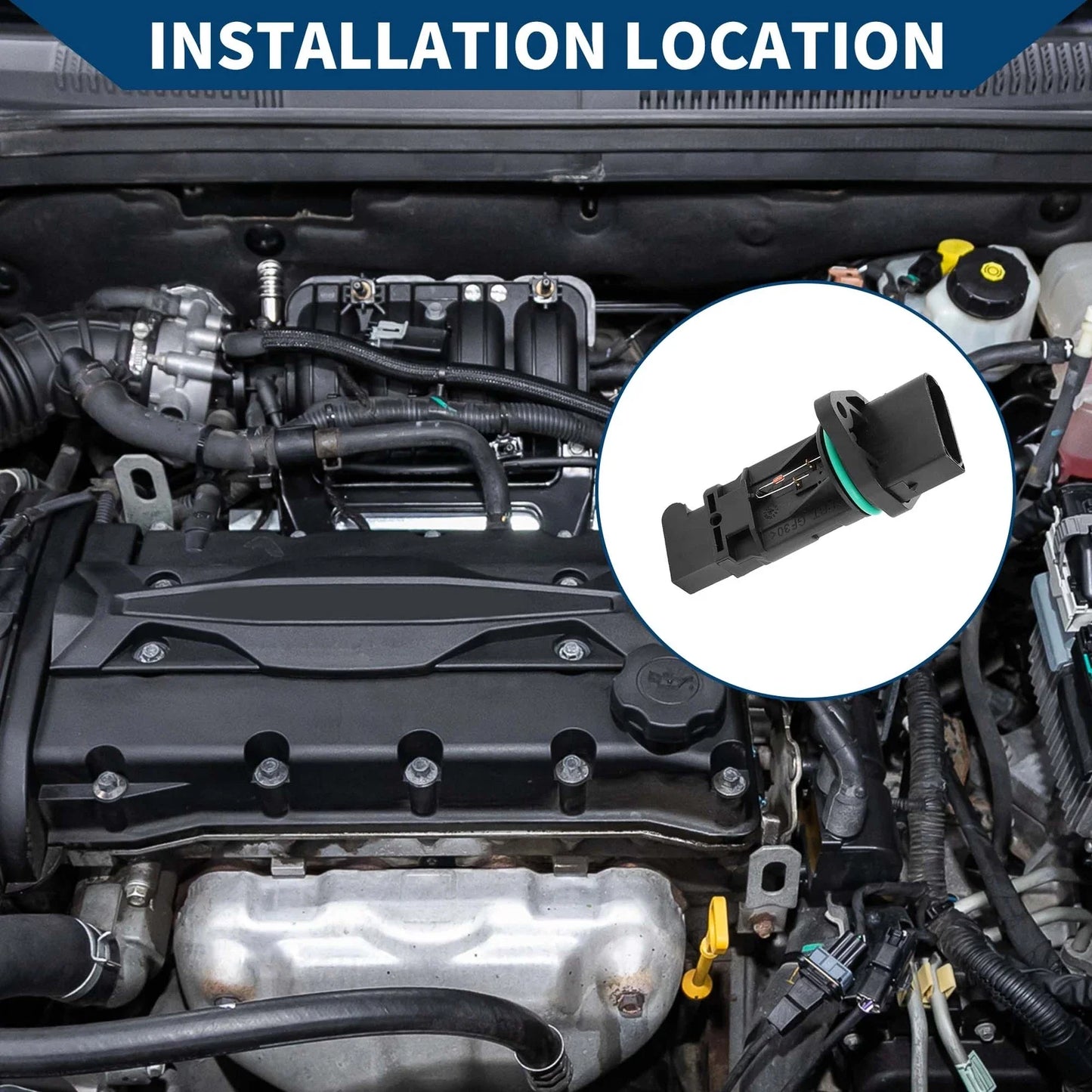 Mass Air Flow Sensor for Mercedes Benz C-Class Coupe (2001-2007)