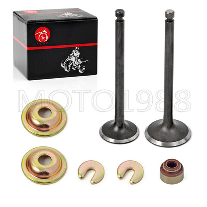 Intake Exhaust Valve Kit for Yamaha Golf Cart G2 G5 G8 G9 G11 G14 (1989–1996)