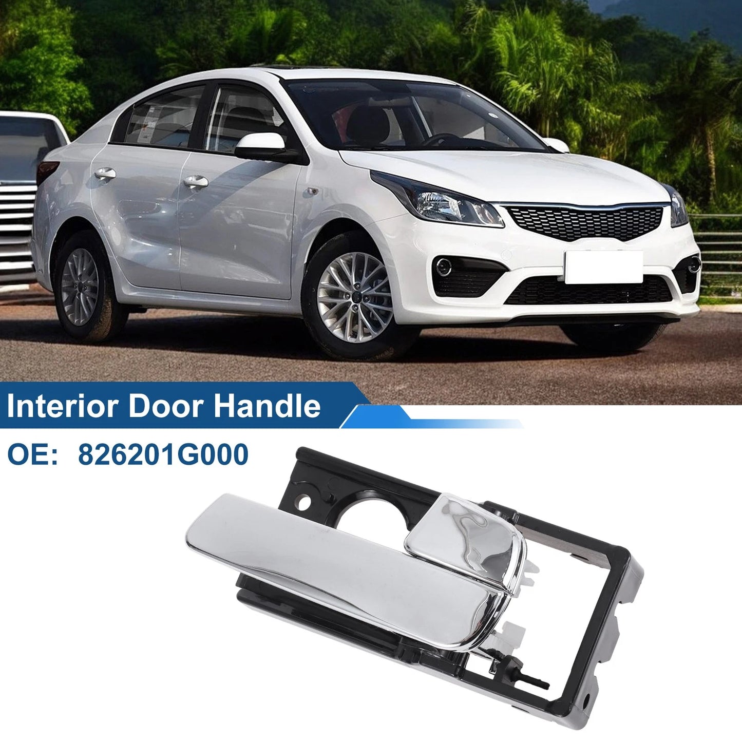 Front Driver Side Interior Door Handle for Kia Rio (2007–2011) No. 826201G000