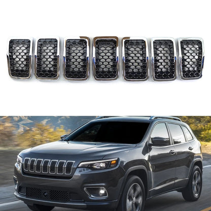 Chrome Fog Light Lamp Cover Bezel for Jeep Grand Cherokee (2017–2021)