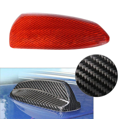 Carbon Fiber Shark Fin Antenna Cover Red for Volvo XC60 XC90 S90 V90 (2018-2023)