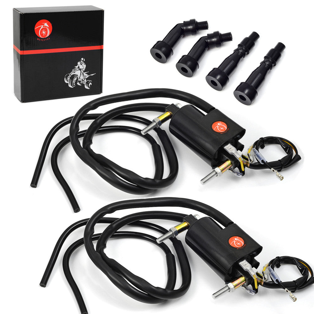2X Ignition Coils for Honda Motorcycle Super Sport CB400F CB550F CB550K (1975–1978)