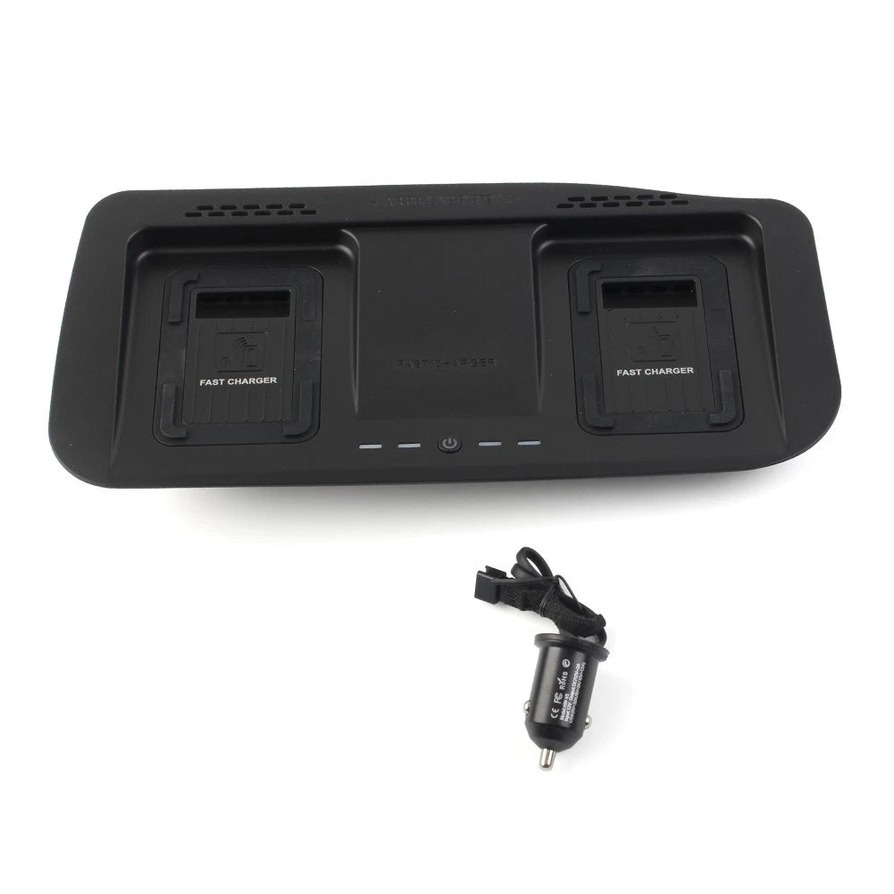 Carbon Fiber Handbrake Cover for Toyota Land Cruiser Prado (2014–2019)