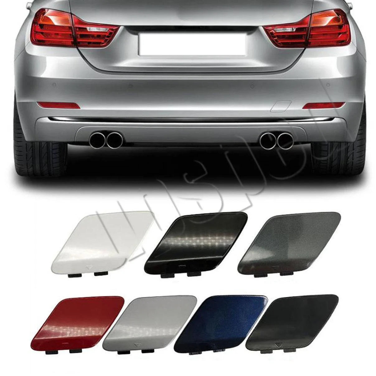 Rear Bumper Tow Hook Eye Cover Cap for BMW 4-Series (2014–2018)