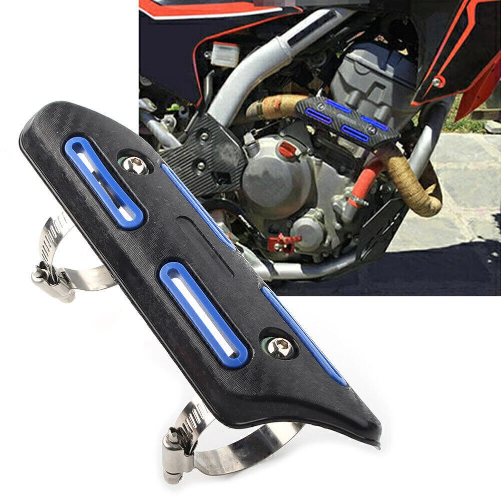 Exhaust Muffler Pipe Heat Shield Cover for Universal Motorcycle (All Years)