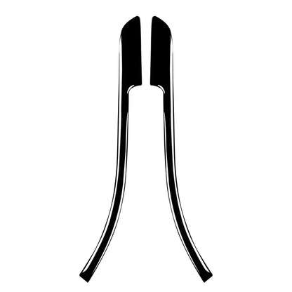 Piano Black Rearview Mirror Anticollision Strip Cover for Audi A4 B9 S4 RS4