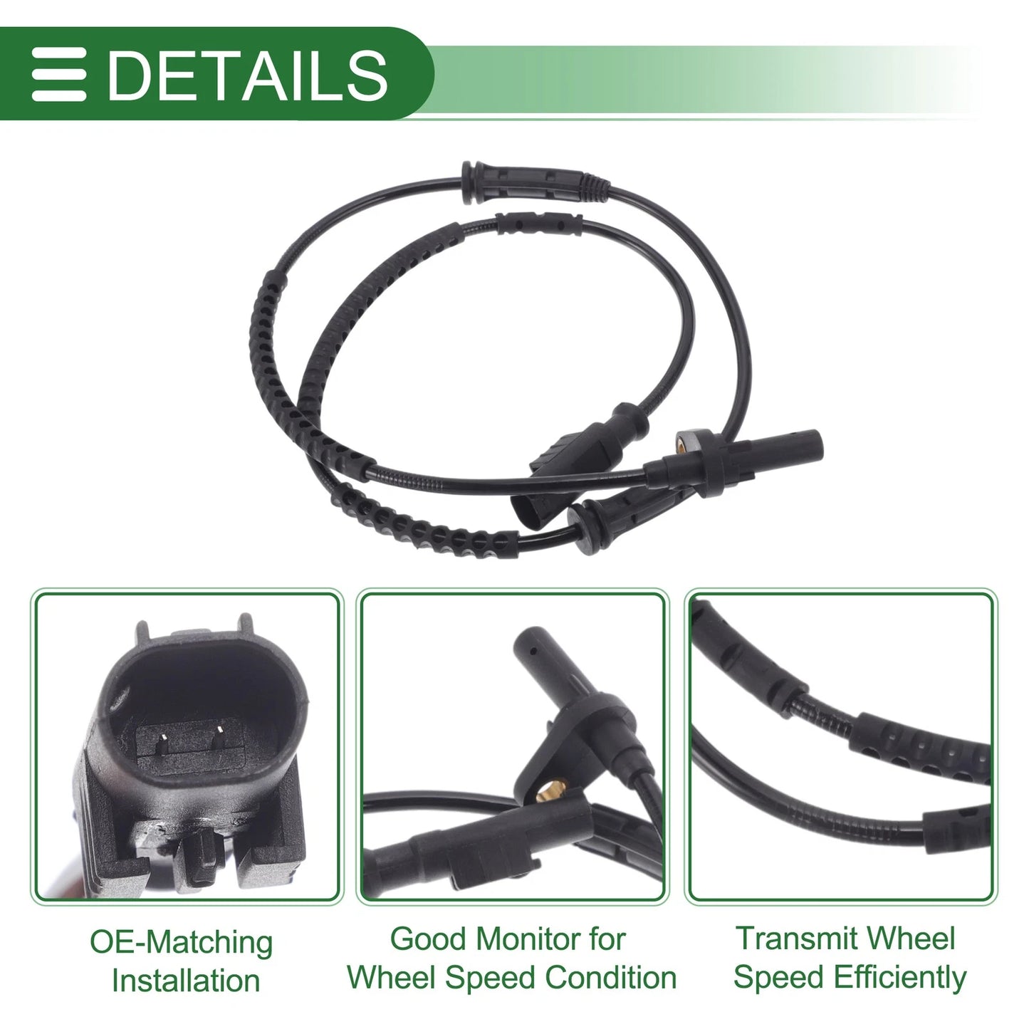 ABS Wheel Speed Sensor No. 34356784618 for BMW Z4 (2009–2016)