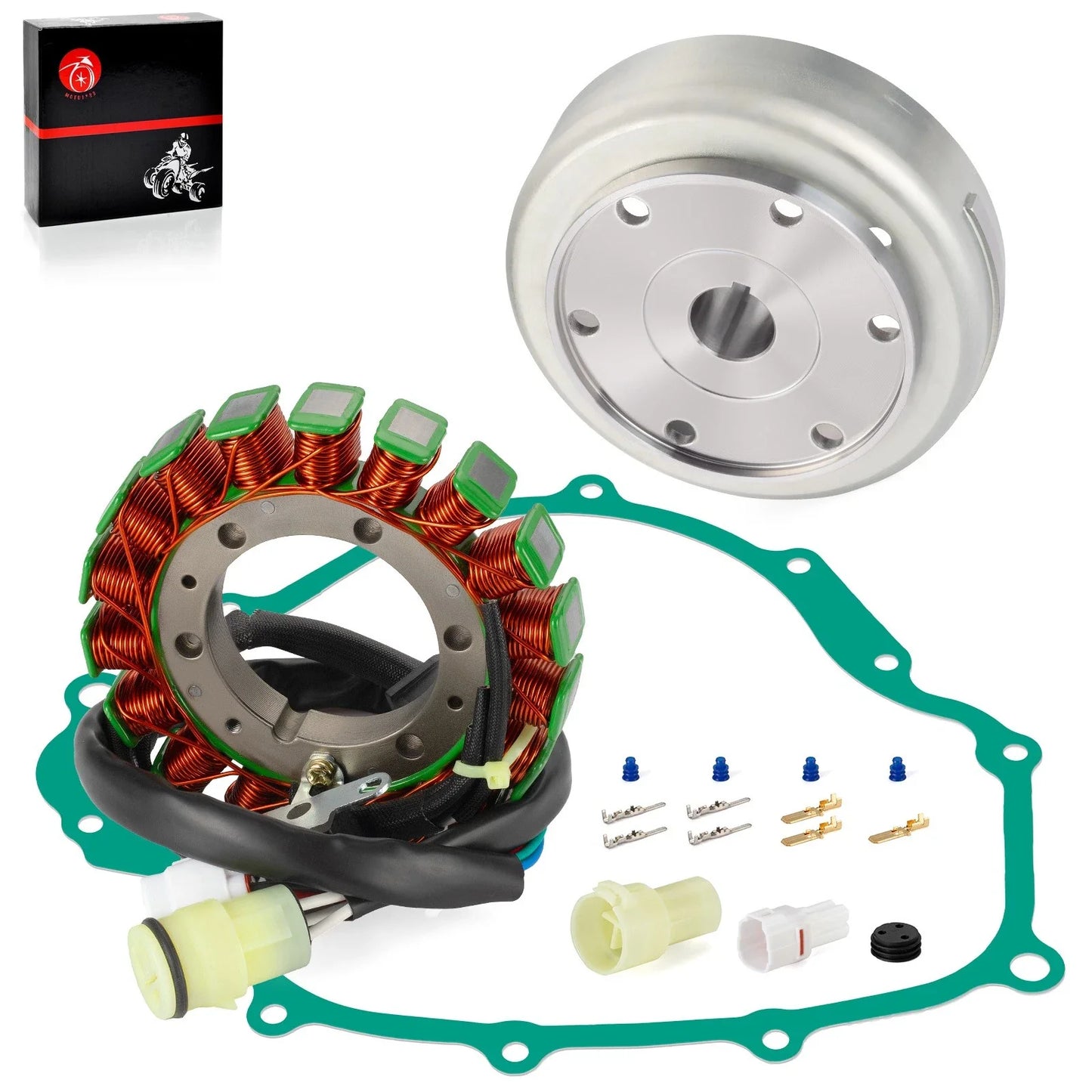 Stator & Flywheel Rotor & Gasket for Yamaha Rhino YXR 660 (2004–2007)