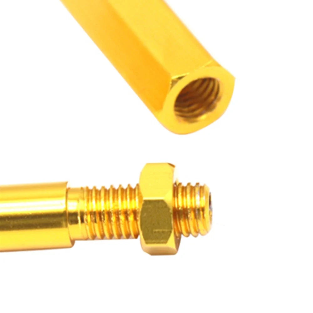 90 Degree Throttle Cable Adjuster for Universal Motorcycle - Gold