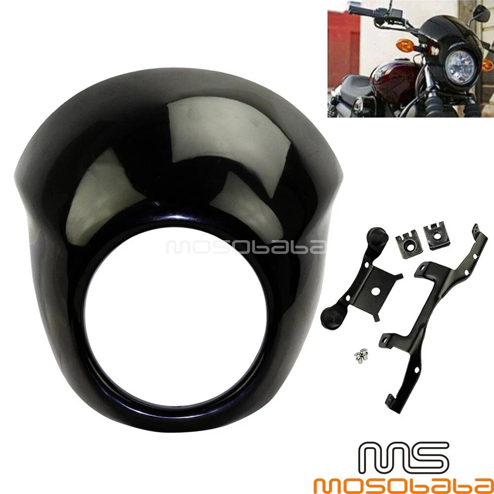 Motorcycle Headlight Fairing Cowl for Harley Davidson Street XG500 XG750 (14-16)