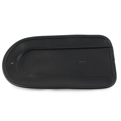 Black Rear Fender Bib Solo Seat for Harley Fatboy Softail Deluxe (2006-2010)