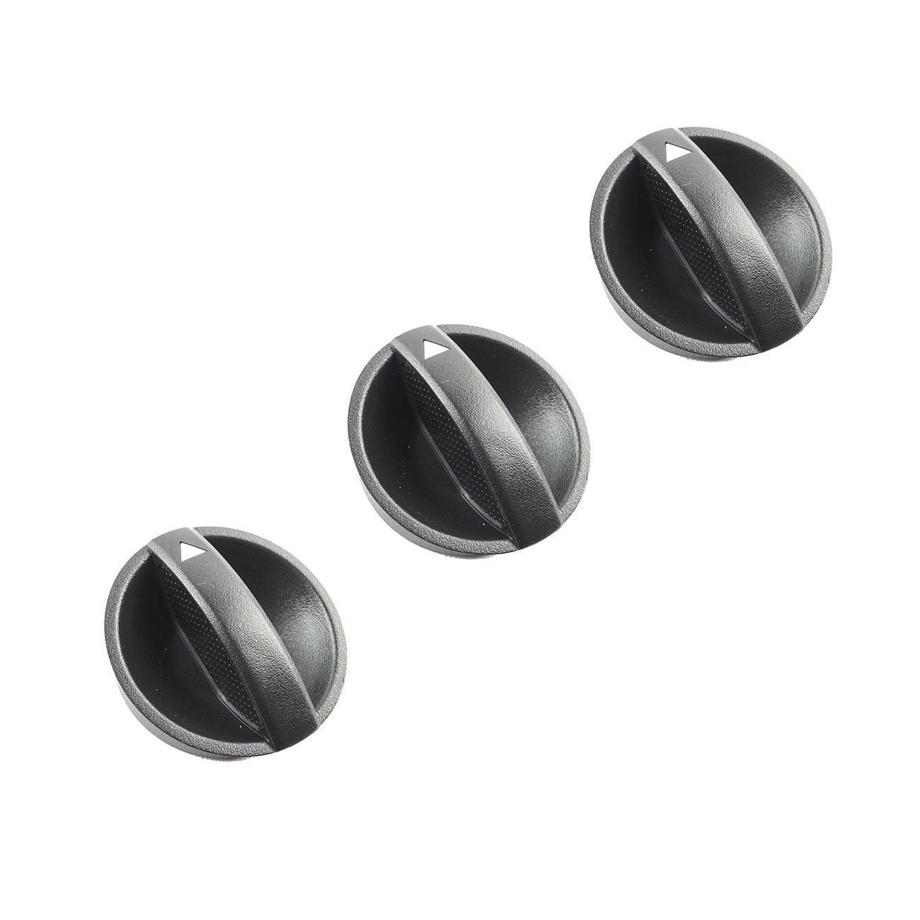 Set of 3 Control Knobs for Toyota Tacoma (2005–2011)