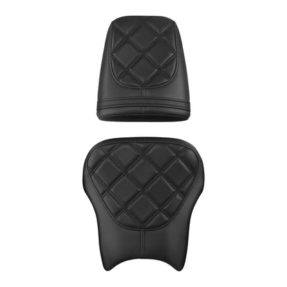 Black Driver & Passenger Seats for Honda CBR600RR (2003-2004)