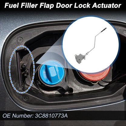 3C8810773A Fuel Filler Flap Door Latch Lock Actuator for VW CC (2009–2017)