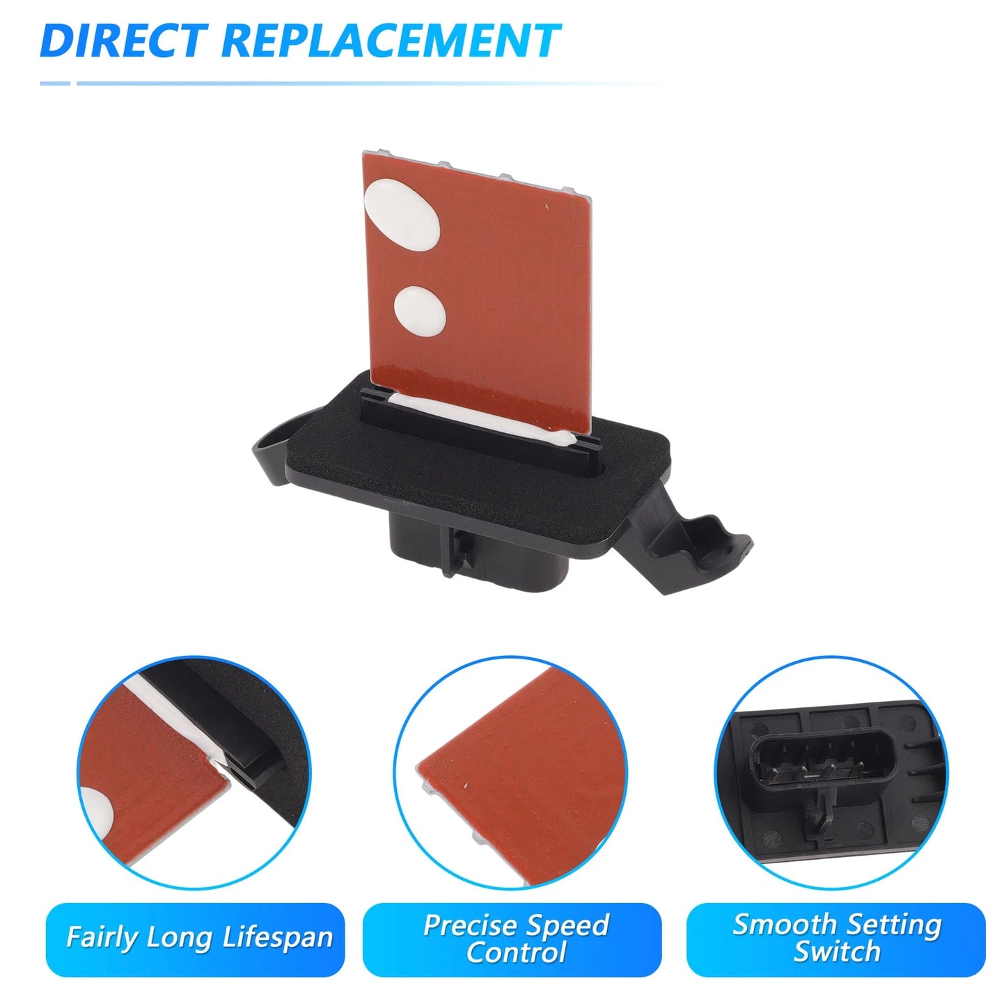 HVAC Blower Motor Resistor No. 15831065 for Chevrolet Malibu (2004–2009)