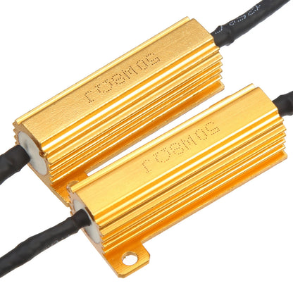 2Pcs LED Resistor Kit 3157 3047 3057 3155 for Brake Tail Light Bulbs