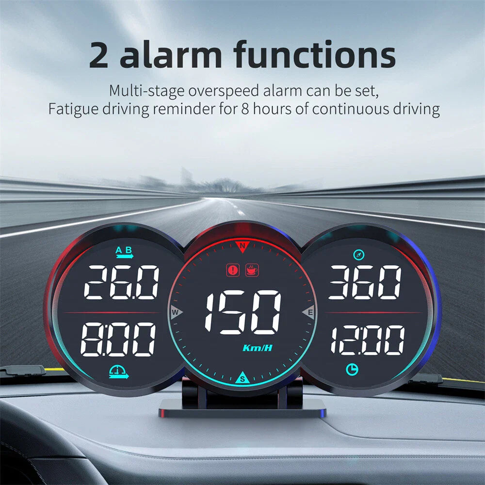Multifunction HUD GPS Heads Up Display Speedometer for Car