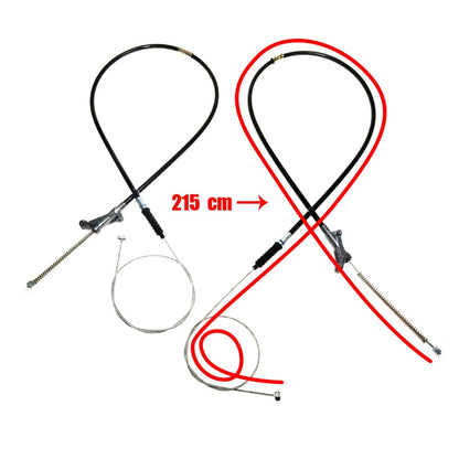 Set of 2 Hand Parking Brake Cables for Toyota Hilux Pickup (1989–1997)