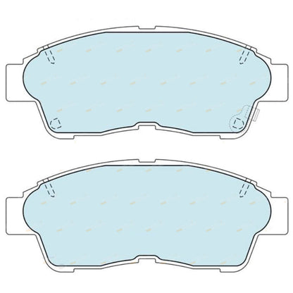 Set of 4 Bendix Disc Brake Pads for Toyota RAV4 (1994–2000)