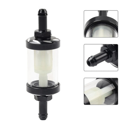 Inline Reusable 8MM 5/16 Motorcycle Gas Fuel Filter