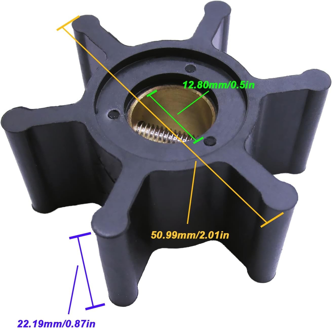 Impeller for Jabsco Johnson Volvo (2009–2026)