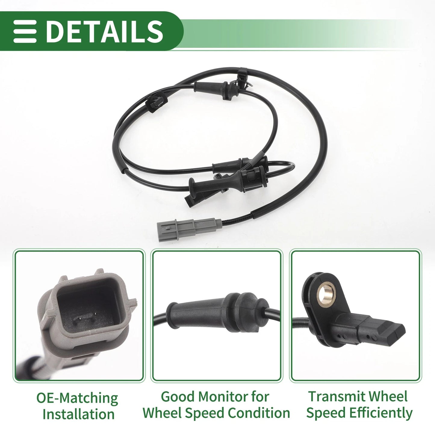 ABS Wheel Speed Sensor No. 58940AA000 for Hyundai Elantra (2021–2023)