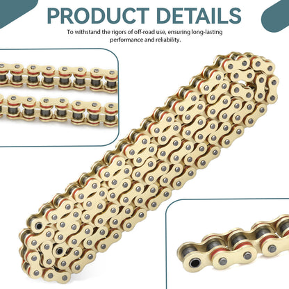 Sprocket Chain Set for Honda XR80R CRF80F (2000–2009) 14/46 Tooth 420 X-Ring