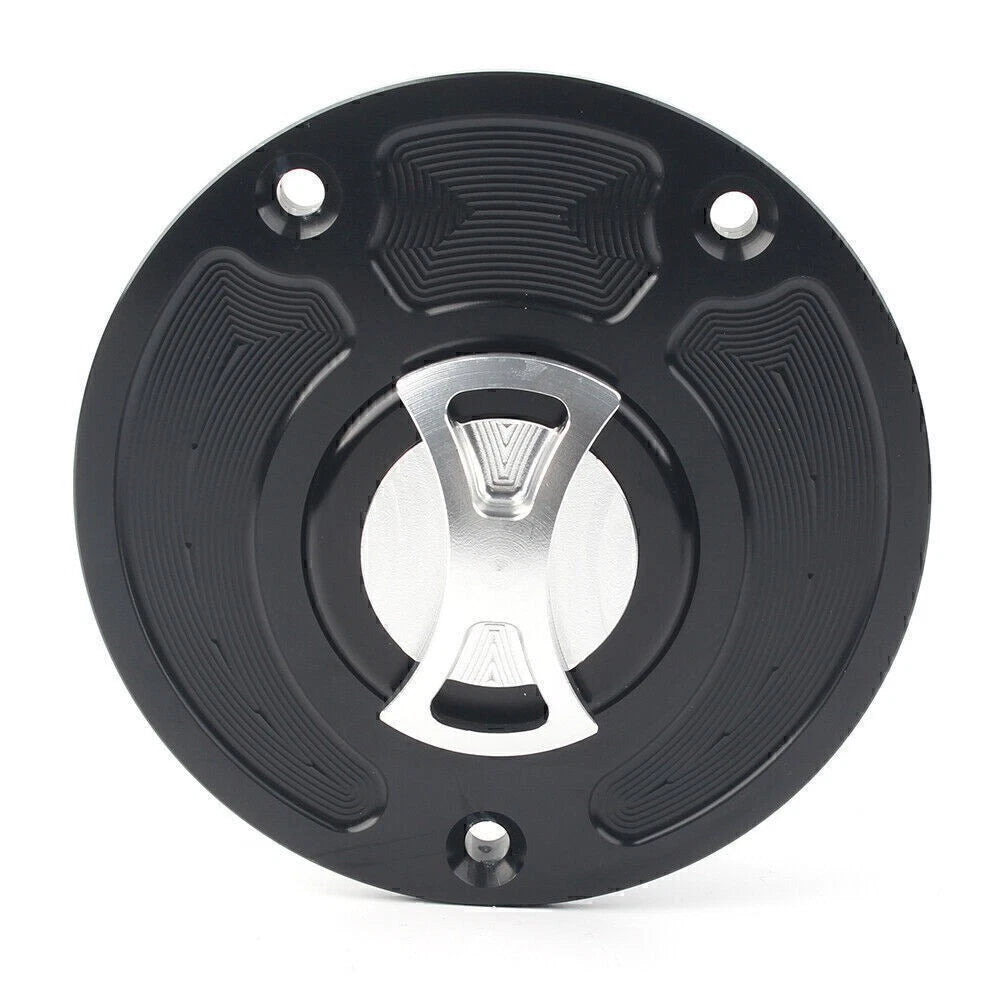 Motorbike Fuel Gas Tank Cap Cover Keyless for Kawasaki ZX10R ZX9R (2004–2023)