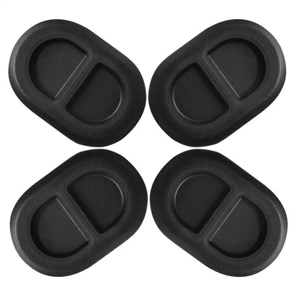 4 Pcs Rubber Floor Pan Drain Plugs for Jeep Wrangler JK JL (2014-2023)