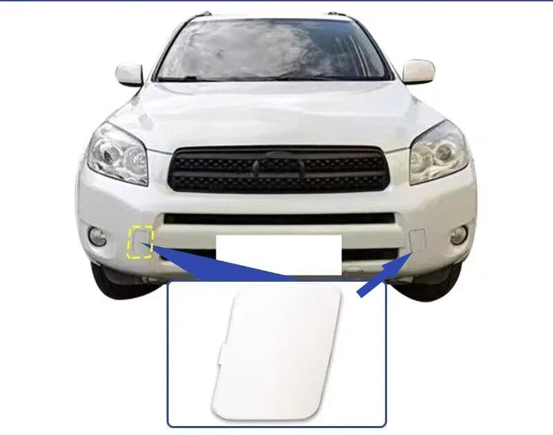 Tow Hook Eye Cover Trim Cap for Toyota RAV4 (2006–2008)
