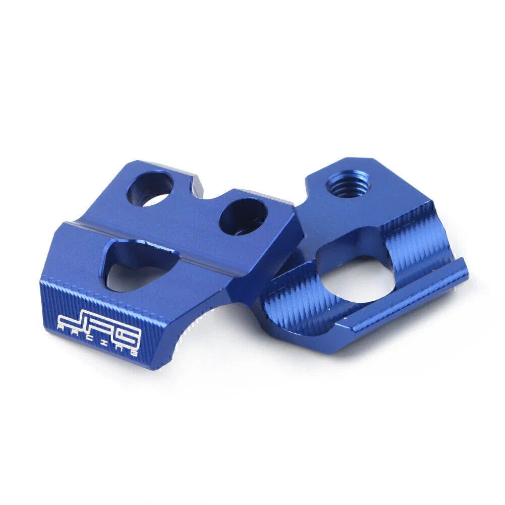 Blue Rear Brake Line Hose Snap Clamp for Yamaha YZ125 YZ250 YZ250F YZ450F WR250R (2002-2023)
