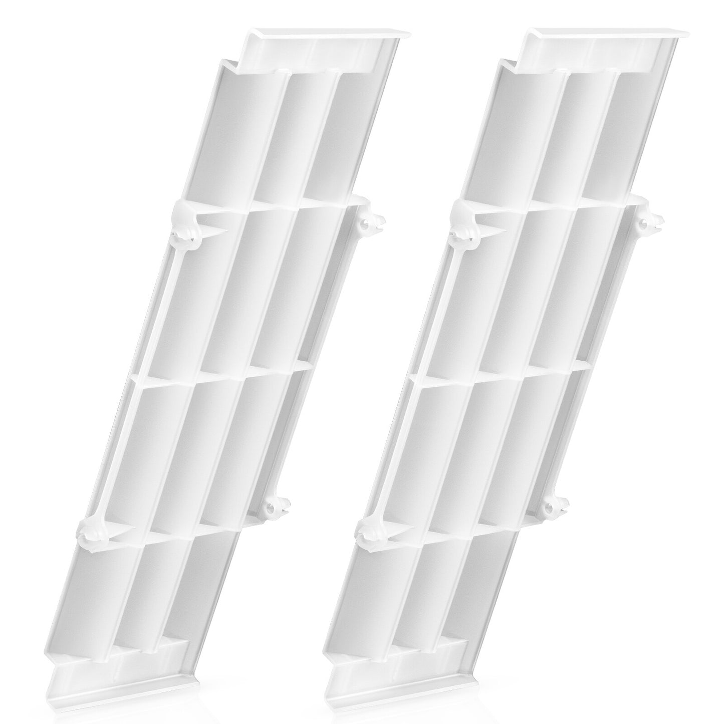 2Pcs Radiator Grill Guard Louver Cover for Honda CR500R (1992–2001)