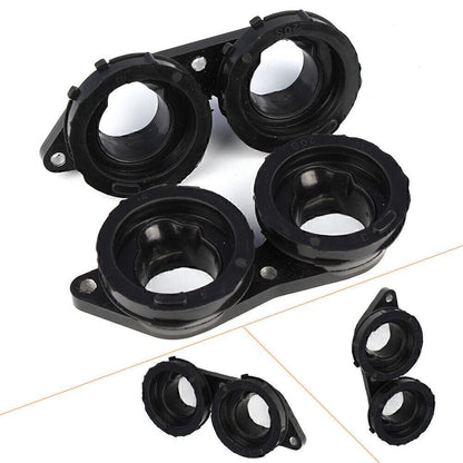Set of 4 Carburetor Joint Intake Manifold Boots for Yamaha FZ6R XJ6 (2009–2017)