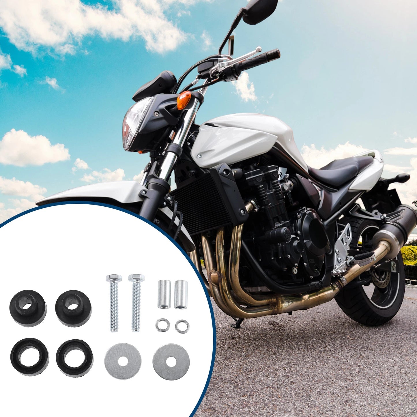 Set of 1 Gas Fuel Tank Mounting Rubber Cushion for Suzuki GS1150 (1981–2009)