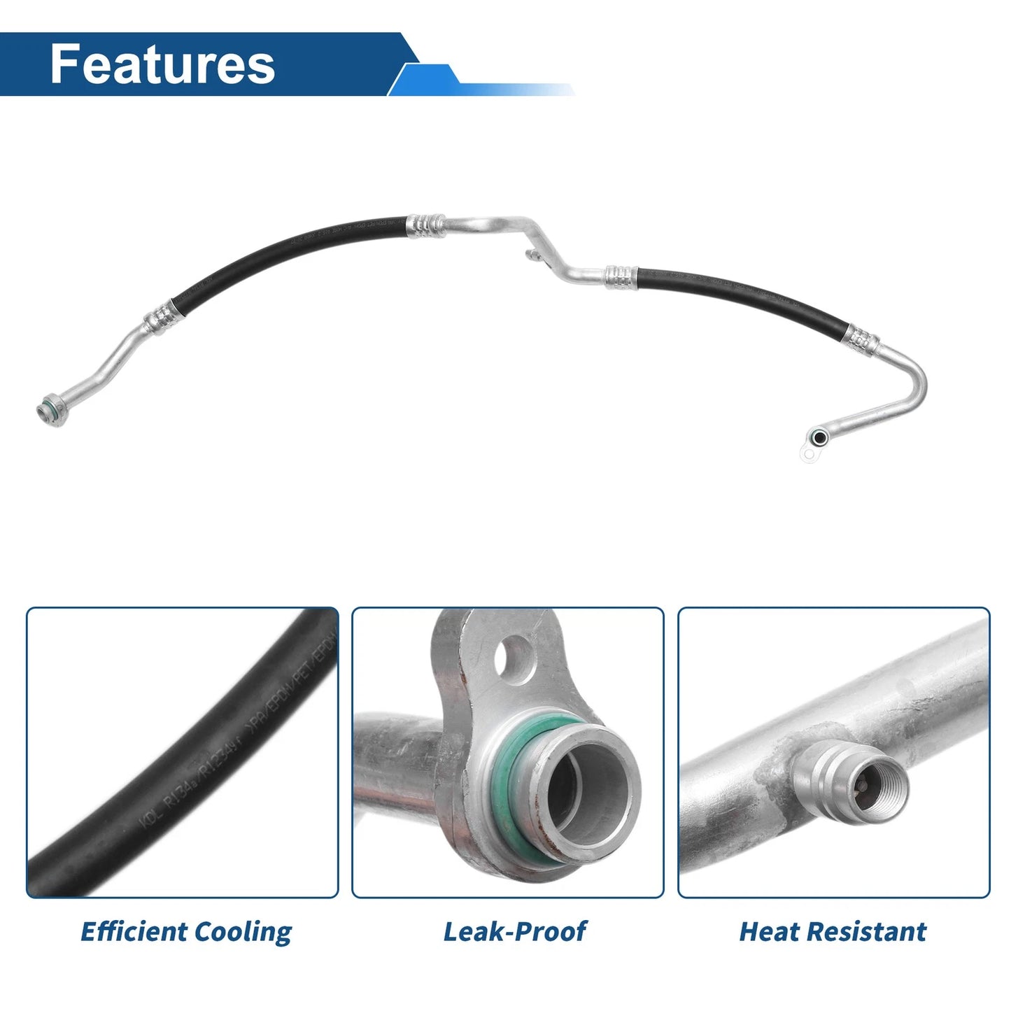 A/C Refrigerant Liquid Hose for Hyundai Accent (2006–2011) No. 977631D210