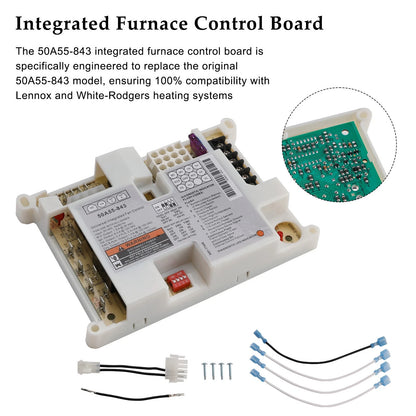 Furnace Control Card for White Rodgers (50A55-843)