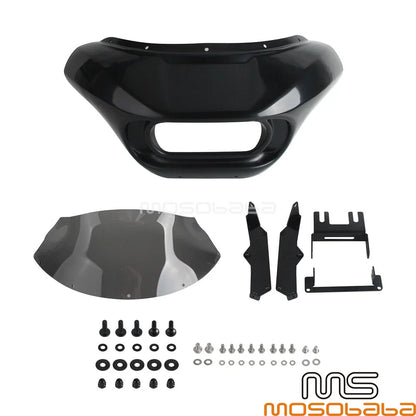 9" Windshield for Harley Softail Fat Bob 114 FXFBS FXFB (2018-2024)