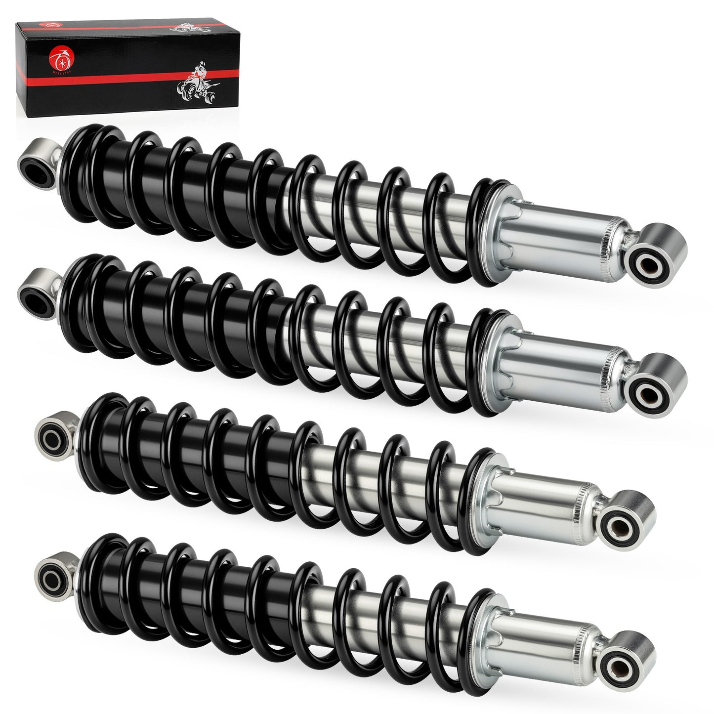 4X Heavy Duty Shock Absorbers for Honda Rubicon 500 TRX500 (2001–2014)