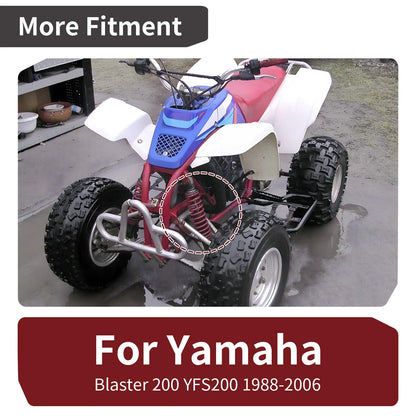 Red Front Shock Absorber L+R for Yamaha Blaster 200 (1988–1995)