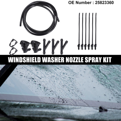 Set of 2 Windshield Washer Nozzles for Chevrolet Traverse (2018–2023) No.25823360
