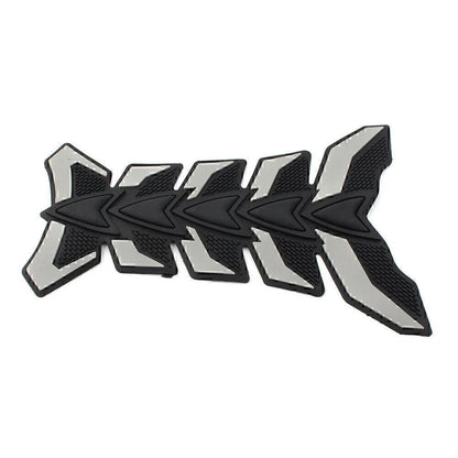 3D Fish Bone Gas Fuel Oil Tank Pad Decal Sticker for Universal Motorbike
